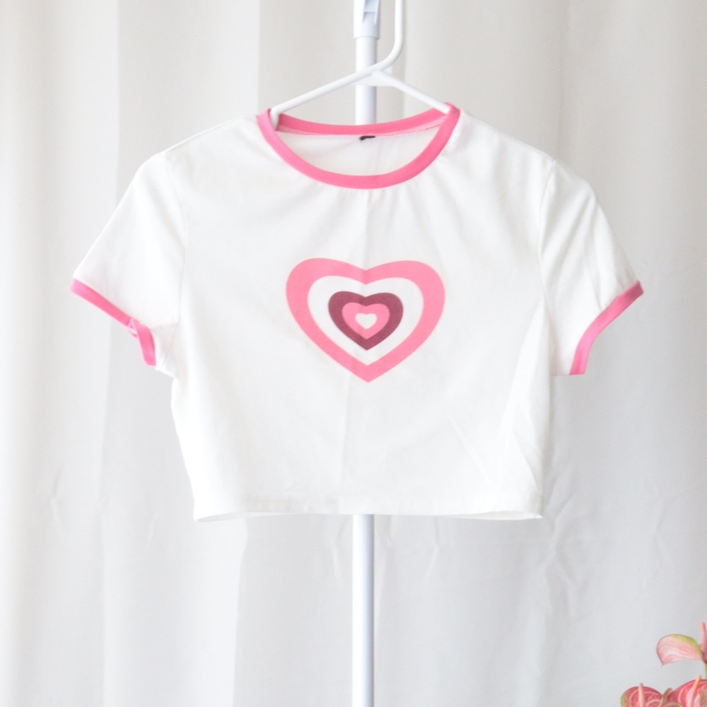 COPY - 90’s PINK HEART TEE 💗